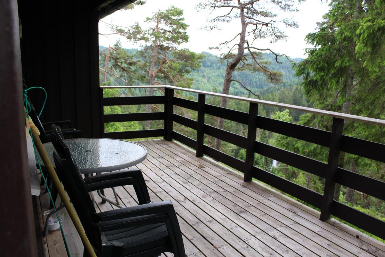 Fossheim Two-Bedroom Cottage Birkeland Luaran gambar